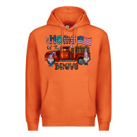Carrot home of the brave Premium Hoodie - CowhideDigitalArt
