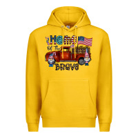 Lemon home of the brave Premium Hoodie - CowhideDigitalArt