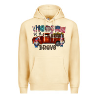 Pina Colada home of the brave Premium Hoodie - CowhideDigitalArt
