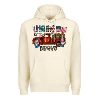 Sandshell home of the brave Premium Hoodie - CowhideDigitalArt