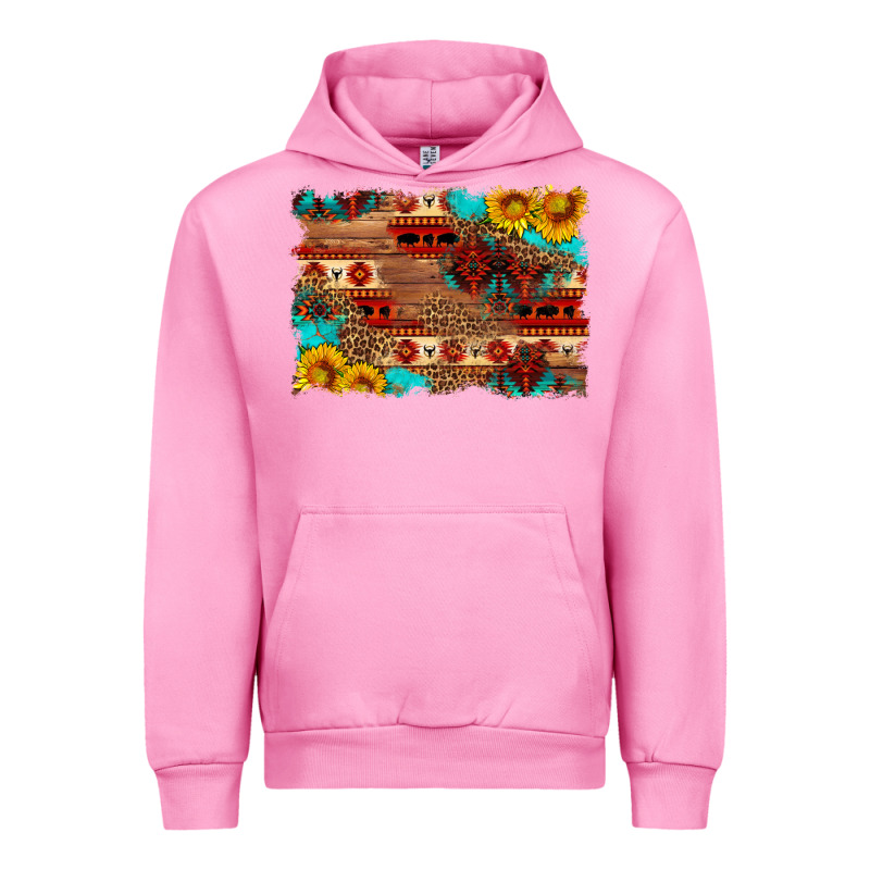 Aztec And Leopard Background Urban Hoodie by HRA Design Shop | Teevron