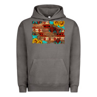 Pigment Tornado aztec and leopard background Urban Hoodie - HRA Design Shop