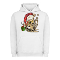 Pigment Lunar Rock festive af christmas skull Urban Hoodie - FaDigitalArtStudio