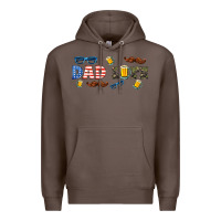 Coffee dad life  libbey glass Premium Hoodie - HRA Design Shop
