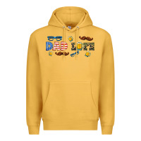 Mustard dad life  libbey glass Premium Hoodie - HRA Design Shop