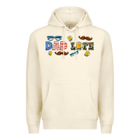 Sandshell dad life  libbey glass Premium Hoodie - HRA Design Shop