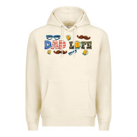 Tofu dad life  libbey glass Premium Hoodie - HRA Design Shop