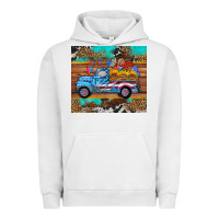 Pigment Lunar Rock western  american truck sunflowers  mousepad Urban Hoodie - HRA Design Shop