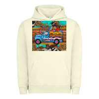 Pigment Pistachio western  american truck sunflowers  mousepad Urban Hoodie - HRA Design Shop