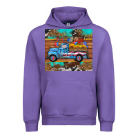 Tulip western  american truck sunflowers  mousepad Urban Hoodie - HRA Design Shop