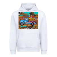 White western  american truck sunflowers  mousepad Urban Hoodie - HRA Design Shop