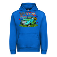 Cobalt american honey Urban Hoodie - CowhideDigitalArt