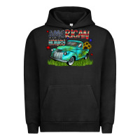 Pigment Black american honey Urban Hoodie - CowhideDigitalArt