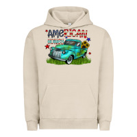 Pigment French Oak american honey Urban Hoodie - CowhideDigitalArt