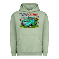 Pigment Oil Green american honey Urban Hoodie - CowhideDigitalArt