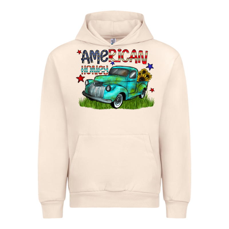 American Honey Urban Hoodie by CowhideDigitalArt | Teevron