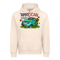 Sandshell american honey Urban Hoodie - CowhideDigitalArt
