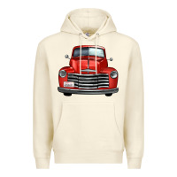 Sandshell western red truck front view Premium Hoodie - FaDigitalArtStudio