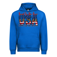 Cobalt land of the free usa Urban Hoodie - RacoonDesign