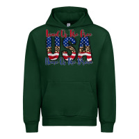 Forest Green land of the free usa Urban Hoodie - RacoonDesign