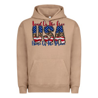 Pigment Burro land of the free usa Urban Hoodie - RacoonDesign