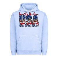 Pigment Grape Ice land of the free usa Urban Hoodie - RacoonDesign