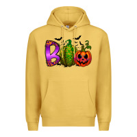 Antique Gold boo halloween Premium Hoodie - RacoonDesign