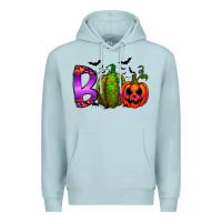 Blue Mist boo halloween Premium Hoodie - RacoonDesign