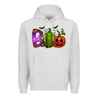 Dove Grey boo halloween Premium Hoodie - RacoonDesign