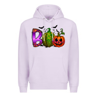 Lilac boo halloween Premium Hoodie - RacoonDesign