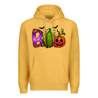 Mustard boo halloween Premium Hoodie - RacoonDesign