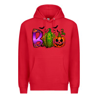 Red boo halloween Premium Hoodie - RacoonDesign
