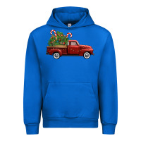 Cobalt christmas trees truck Urban Hoodie - FaDigitalArtStudio