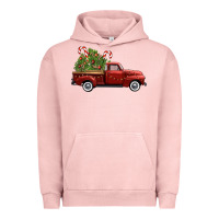 Pigment Salmon christmas trees truck Urban Hoodie - FaDigitalArtStudio