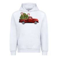 White christmas trees truck Urban Hoodie - FaDigitalArtStudio