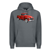 Western Red Truck Right 34 View 1 Premium Hoodie | Teevron