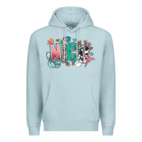 Blue Mist nicu Premium Hoodie - AdoDesignShop