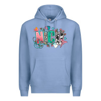 Colony Blue nicu Premium Hoodie - AdoDesignShop