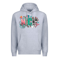 Heather Grey nicu Premium Hoodie - AdoDesignShop