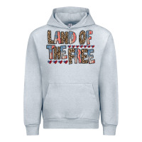 Heather Grey land of the free Urban Hoodie - RacoonDesign