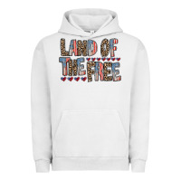 Pigment Lunar Rock land of the free Urban Hoodie - RacoonDesign