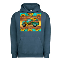 Pigment Midnight Navy farm truck tumbler Urban Hoodie - HRA Design Shop