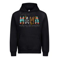 Black being mama makes my life complate Urban Hoodie - CowhideDigitalArt