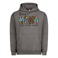 Pigment Tornado being mama makes my life complate Urban Hoodie - CowhideDigitalArt