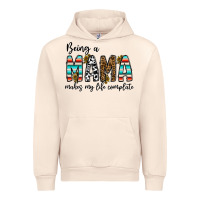Sandshell being mama makes my life complate Urban Hoodie - CowhideDigitalArt