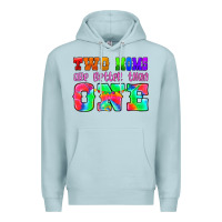 Blue Mist two moms are better than one Premium Hoodie - HRA Design Shop