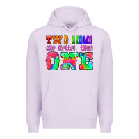 Lilac two moms are better than one Premium Hoodie - HRA Design Shop
