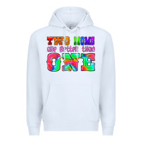 White two moms are better than one Premium Hoodie - HRA Design Shop
