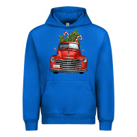 Cobalt christmas trees truck Urban Hoodie - FaDigitalArtStudio