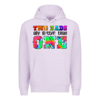 Lilac two dads are better than one Premium Hoodie - HRA Design Shop
